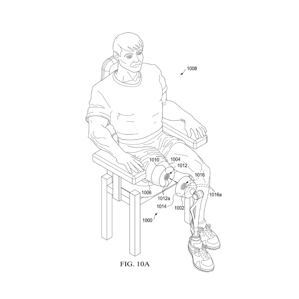 prosthetic-leg-utility-patent-drawing