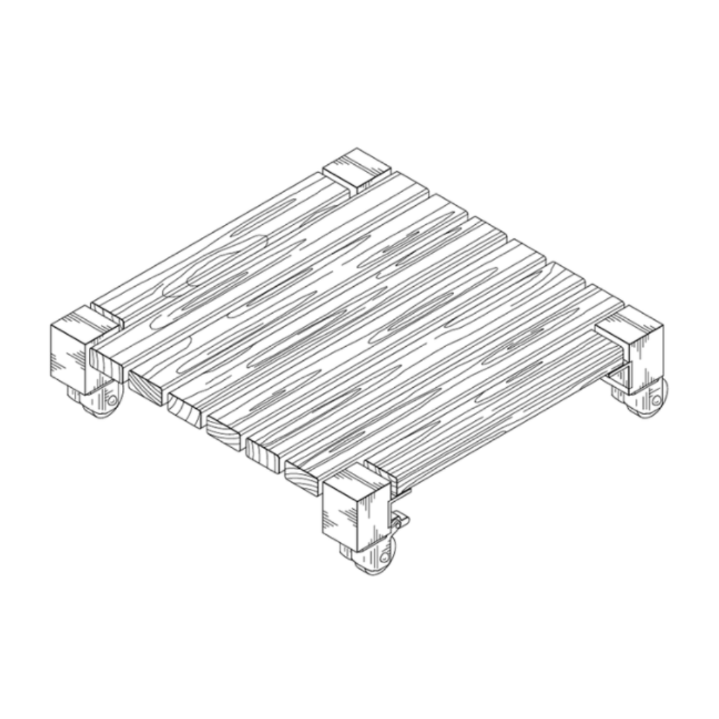 wood-panel-rolling-cart-design-patent-drawing